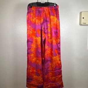 Ronny Kobo Dora Pant in Tie Dye Pink